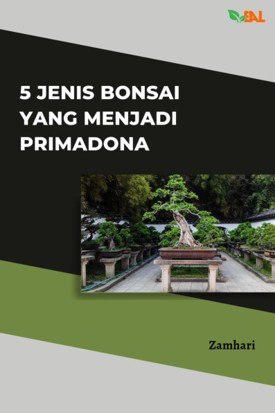 Sampul buku 5 Jenis Bonsai yang ...